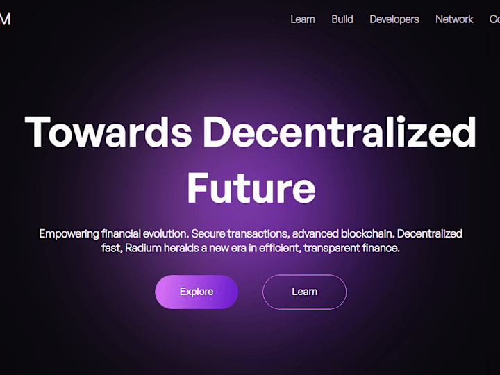 Cover image for Crypto website