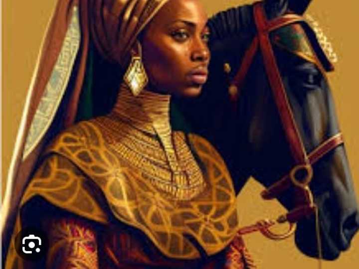 Cover image for The Female Warrior Queens Of Africa.  