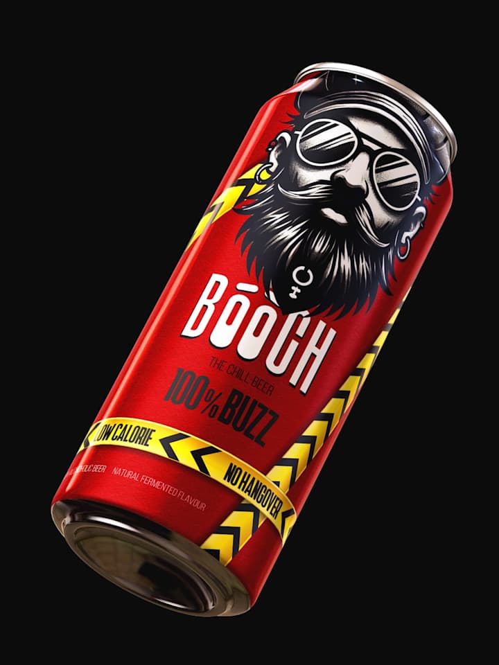 Cover image for Booch Beverages Can and Bottle Redesign