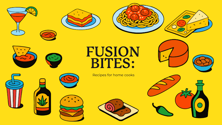 Cover image for Pop-Art Inspired Food Illustration