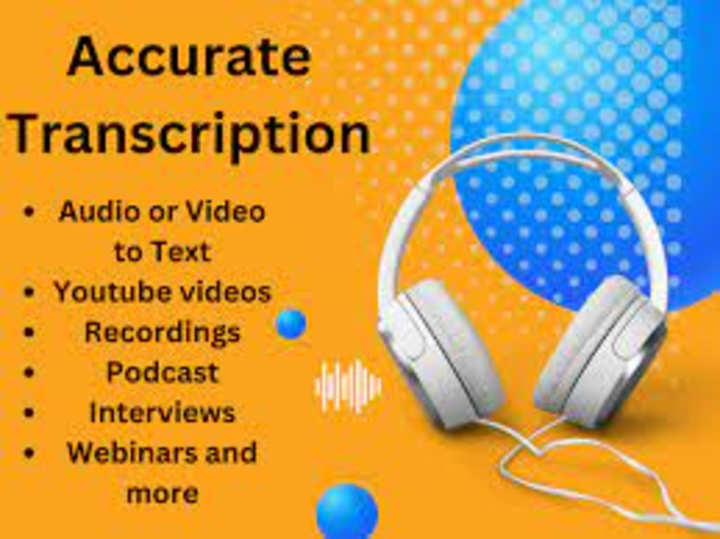 Cover image for "Audio/Video Transcription Specialist"