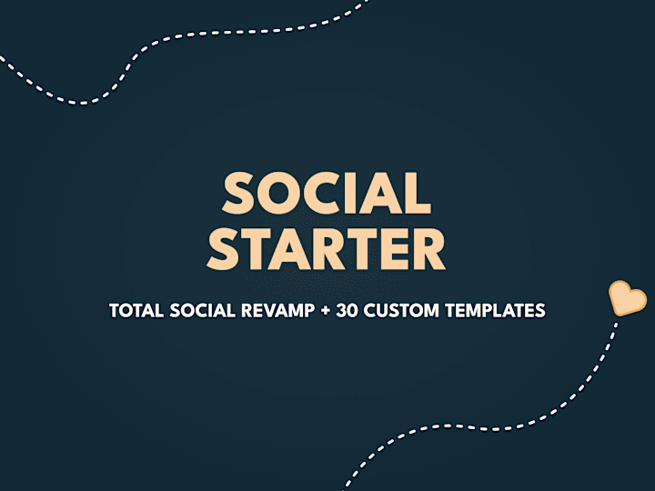 Cover image for Social Starter: Total Social Revamp + 30 Custom Templates