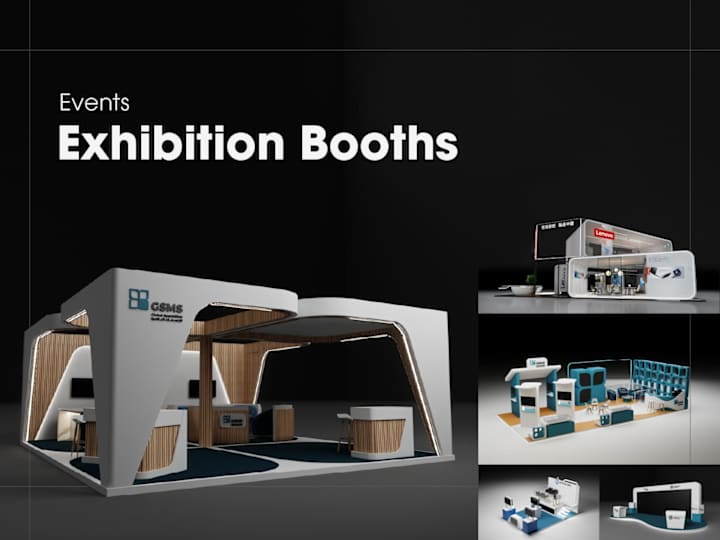 Cover image for Creative 3D Booth Design for Events and Exhibitions