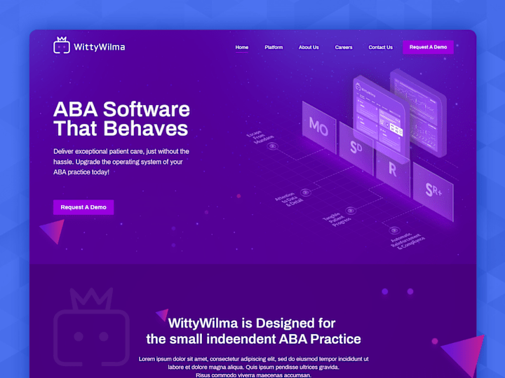 Cover image for App software promotion website