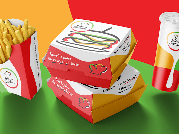 Cover image for The Premium Cuisines Visual Identity