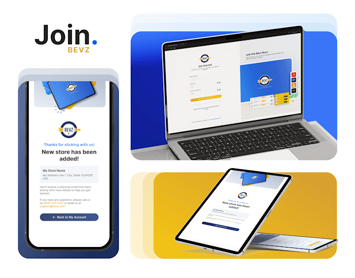 Cover image for Join | Revamp Design | Store Account Creation