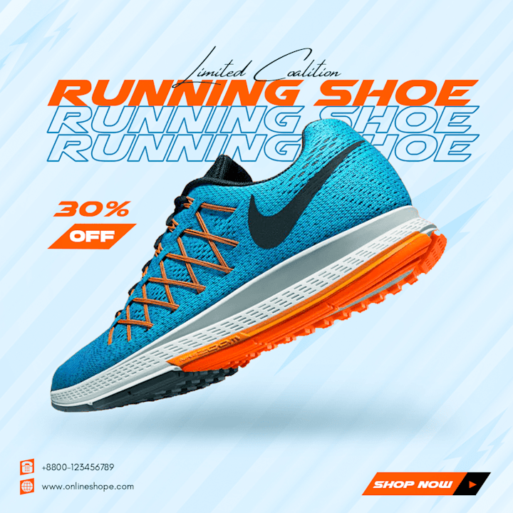 Cover image for Nike Limited Edition Running Shoe Campaign