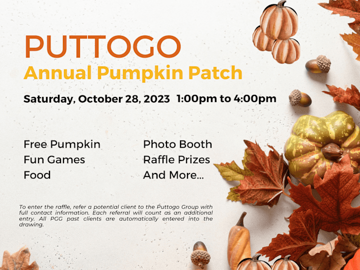 Cover image for Pumpkin Patch Event