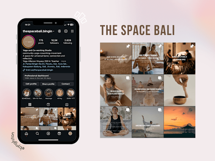 Cover image for Social Media Manager & Designer at The Space Bali