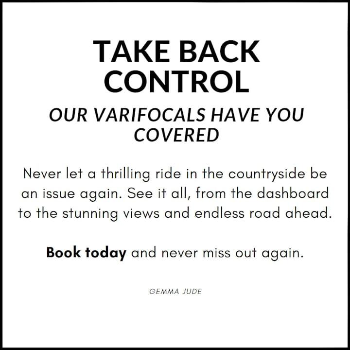 Cover image for Varifocal Ad Sample