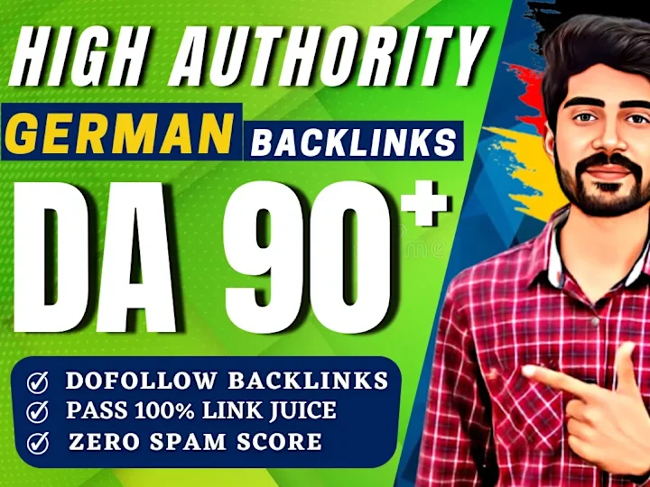 Cover image for High authority dofollow German SEO backlinks from quality sites