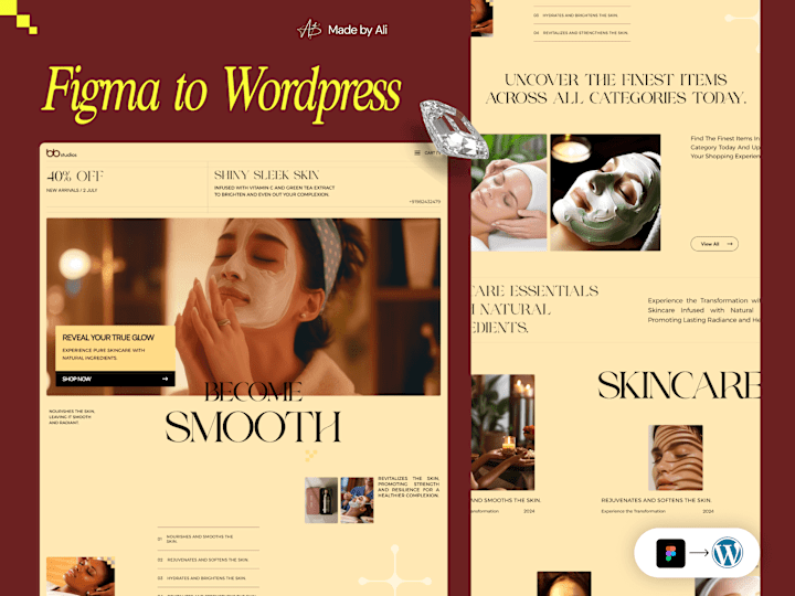 Cover image for Figma to WordPress Website Development