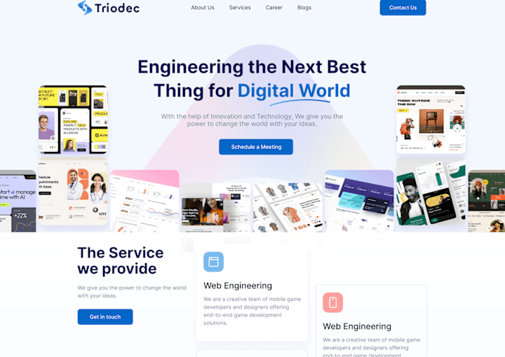 Cover image for Website Design (Visual Design) in Figma