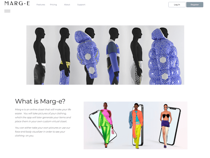 Cover image for MARG-E 2.0 | Web & UX UI 