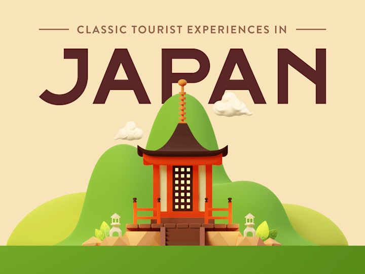 Cover image for Classic Tourist Experiences in Japan | Infographic :: Behance