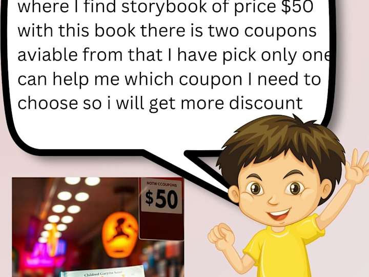 Cover image for Worksheet for kids to understand Discount