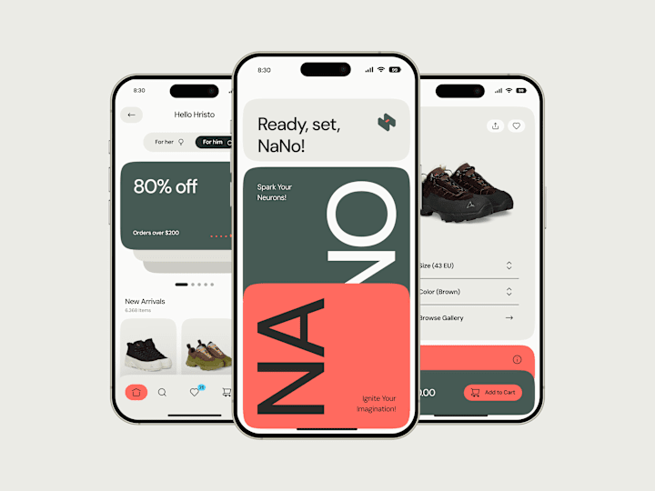 Cover image for NaNo App Design