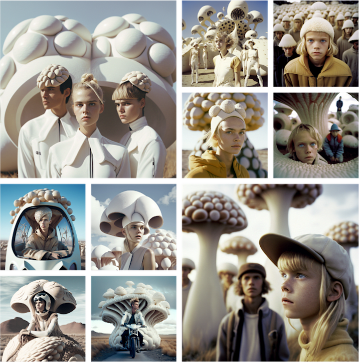 Cover image for AI Art: FungusWorls