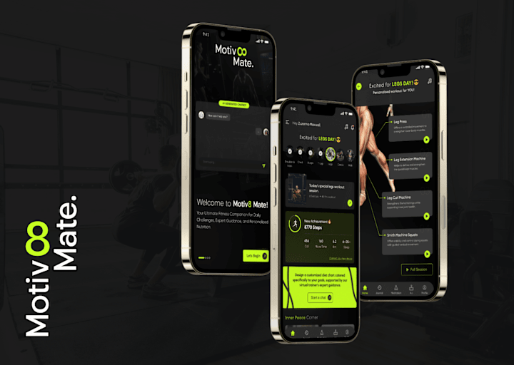 Cover image for Motiv8 Mate: AI-Powered Fitness Companion App