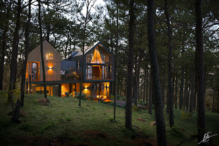 Cover image for Villa Of The Star (Da Lat - Vietnam) :: Behance