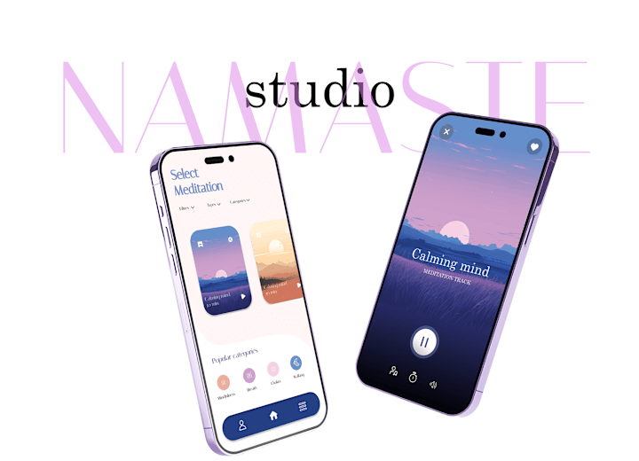 Cover image for Namaste - A Yoga App for Mindful Living 