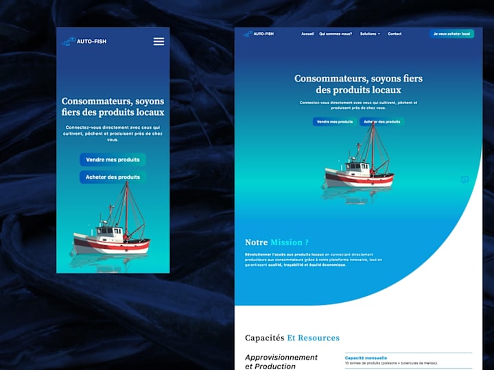 Cover image for UI Design for AutoFish Store