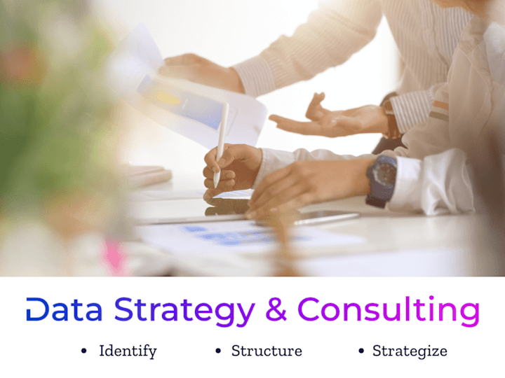 Cover image for Data Strategy & Consulting|Identify, Structure & Strategize Data