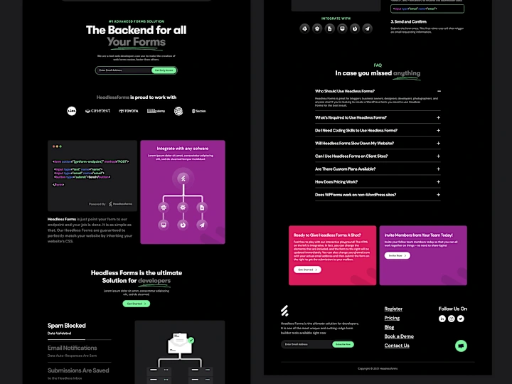Cover image for Custom landing page UI/UX design