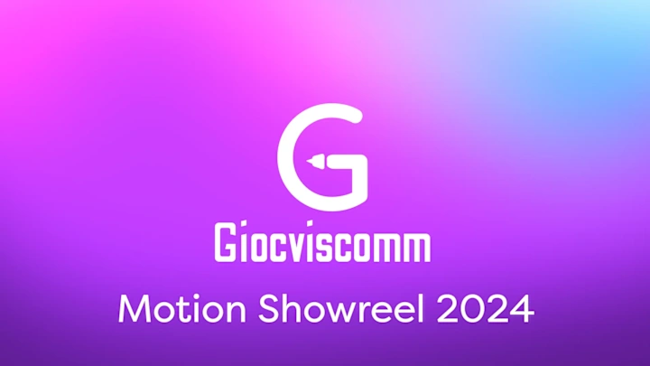 Cover image for Giocviscomm Motion Showreel ‘24 on Vimeo