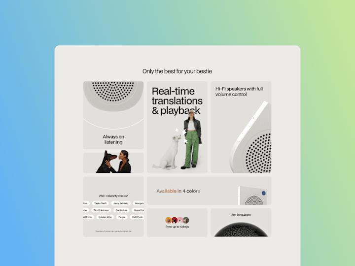 Cover image for Product Marketing Website – Framer Masterclass Build (Barc)