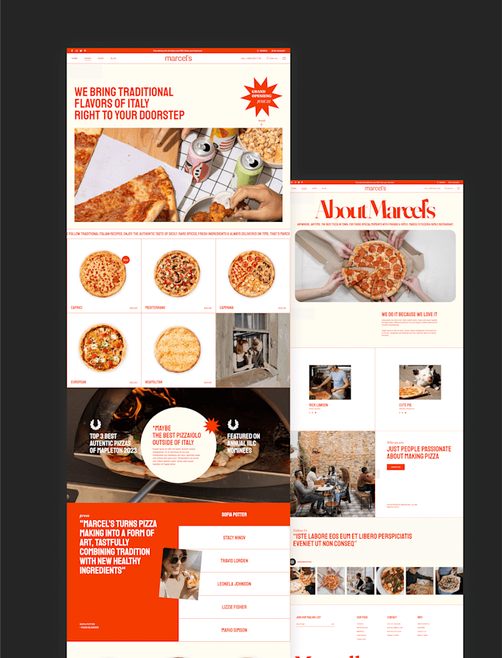 Cover image for Classic pizzeria website [coming soon]