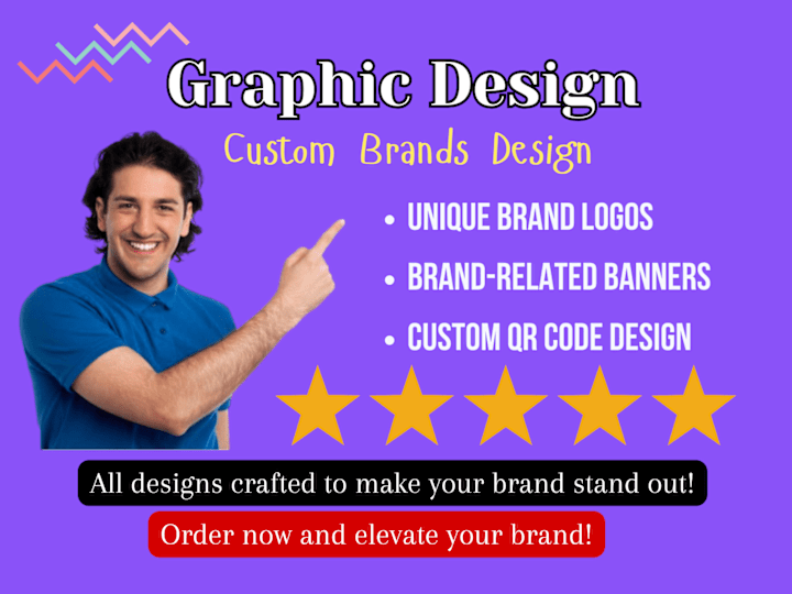 Cover image for Custom Logo, Banner, and QR Code Design for Your Brand