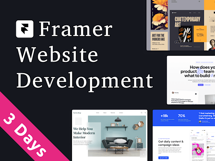 Cover image for Framer Development in less than 3 days