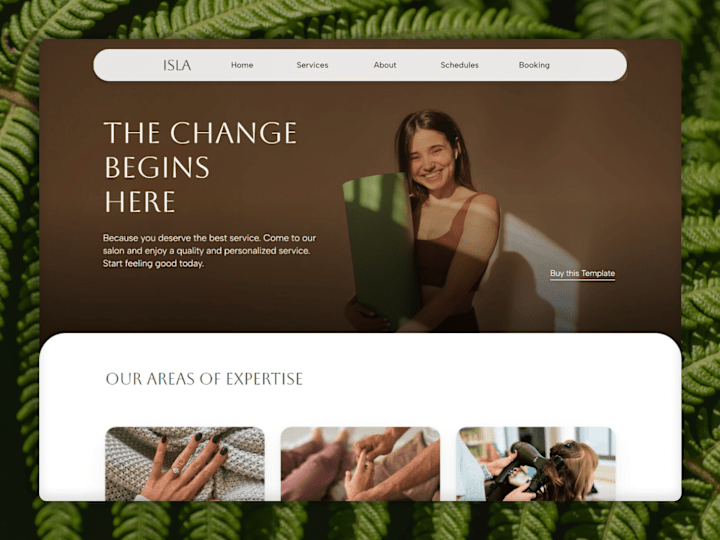 Cover image for Isla – Wellness Website