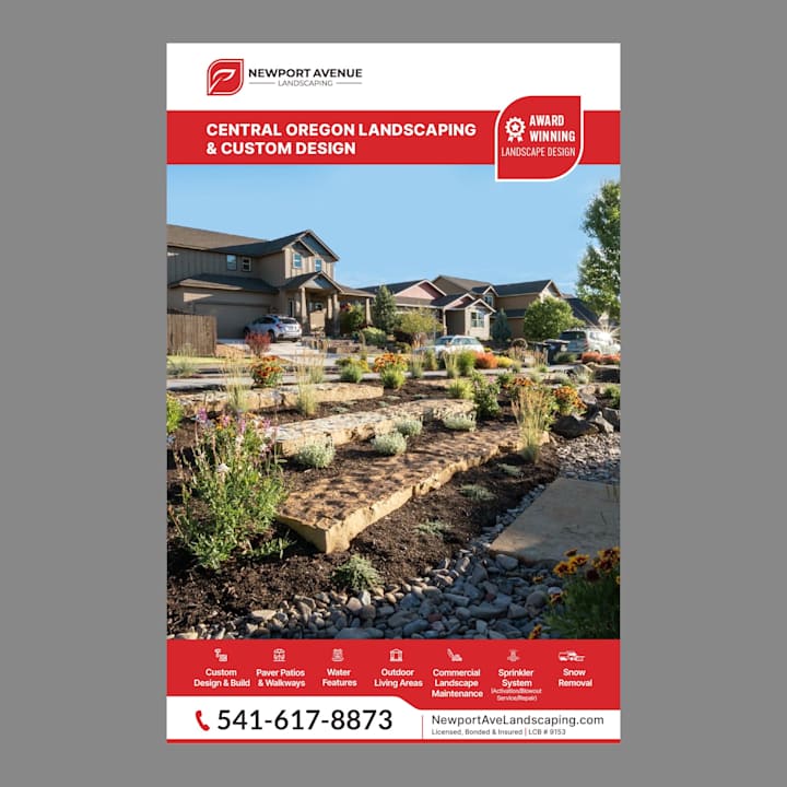 Cover image for Business Advertising Campaign - Landscaping flyer