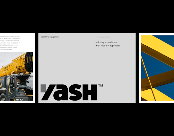 Cover image for Yash Infra - Logo and Branding