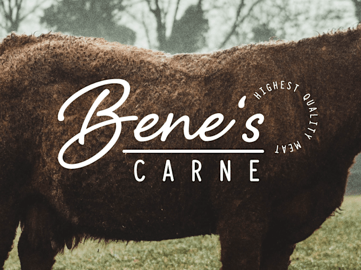 Cover image for Bene's Carne Butchery Branding