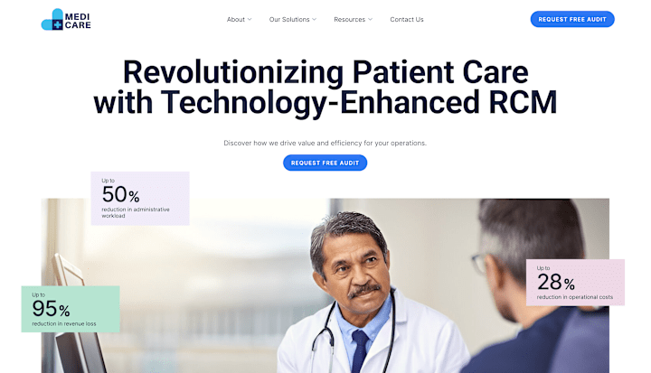 Cover image for Medi Care - UI/UX Design for a Health Startup (Client Work)