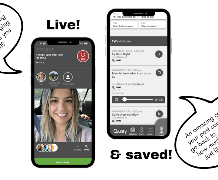Cover image for `Cyunity`: Live audio broadcasting 📱🖥️🌐 