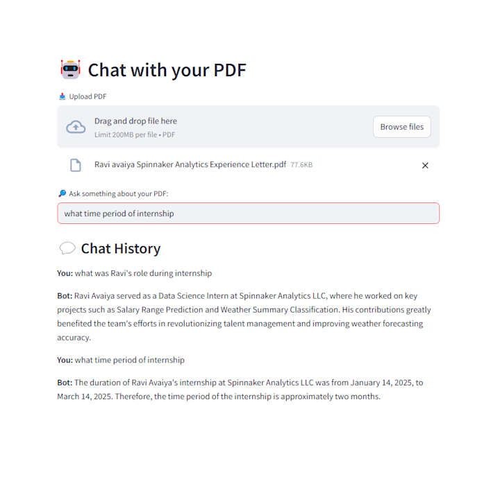 Cover image for Chat With PDF