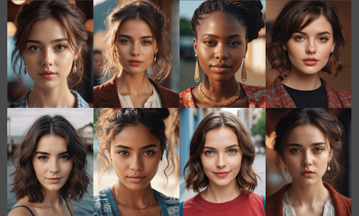 Cover image for Photorealistic Portraits Created By AI