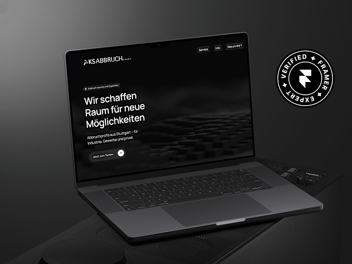 Cover image for KS Abbruch Website