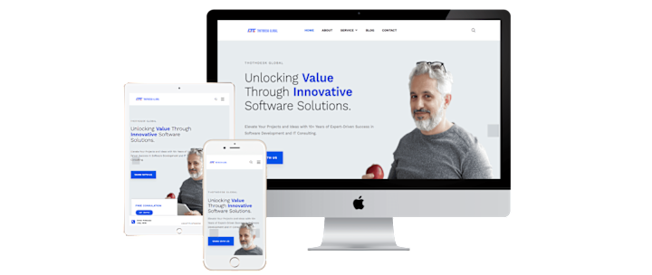 Cover image for Services website Full responsive