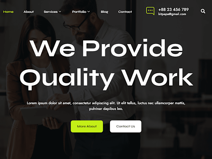 Cover image for Digital Agency Website