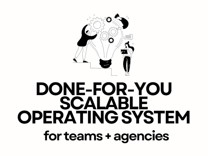 Cover image for Done-For-You Scalable Operating System for Hubspot + Notion