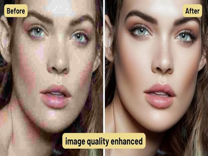 Cover image for enhance, sharpen, upscale, unblur and retouching