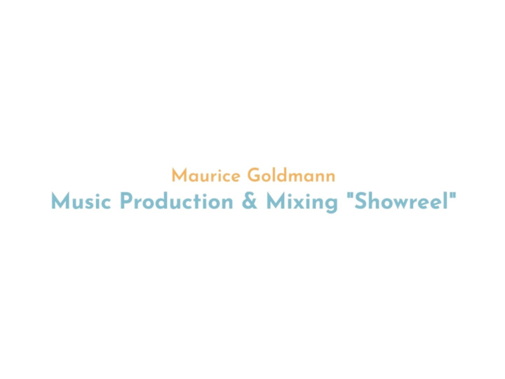 Cover image for Music Production & Mixing "Showreel"
