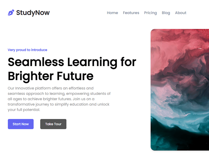 Cover image for StudyNow UI