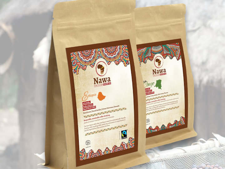 Cover image for NAWA Coffee Brand
Brand design