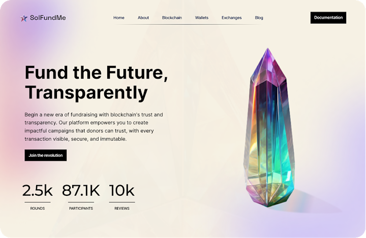Cover image for Framer Web3 Fundraising Landing Page Design